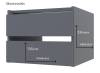 Блок ящиків для шафи-купе Doros G-Caiser Графіт 44,8х42х33,6 см (DRS-011273)