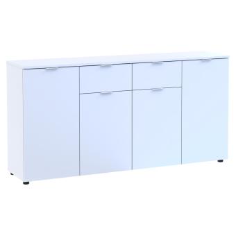Комод у вітальню Doros Рон 7 160х38х81 см Білий (DRS-011304)