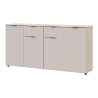 Комод у вітальню Doros Рон 7 160х38х81 см Кашемір (DRS-011458)