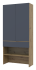 Передпокій Doros Спліт 94х39х200 см Дуб артизан/Графіт (DRS-011469)