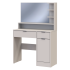 Туалетний столик з дзеркалом Doros Естель 90х38х135 см Кашемір (DRS-011473)