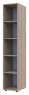 Пенал відкритий Doros Гелар 38,2х49,5х203,4 см Дуб сонома (DRS-011142)