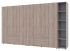 Комплект шаф для одягу Doros Гелар (3 шт.) 348,2х49,5х203,4 см Дуб сонома (DRS-011166)