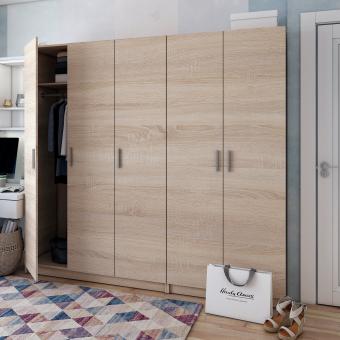Комплект шаф для одягу Doros Промо (2 шт.) 225х48х204 см Дуб сонома (DRS-011214)