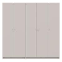 Комплект шаф для одягу Doros Промо (2 шт.) 225х48х204 см Кашемір (DRS-011212)