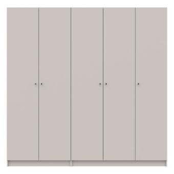 Комплект шаф для одягу Doros Промо (2 шт.) 225х48х204 см Кашемір (DRS-011212)