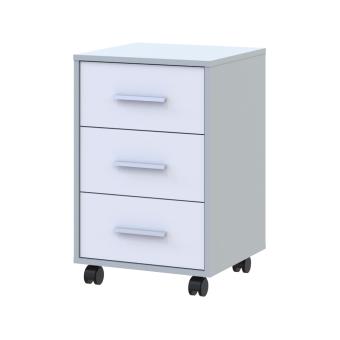 Тумба офісна Doros Т3 43х42х66,4 см Сірий/Білий (DRS-011402)