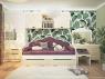 Ліжко Л-6 з ящиками - Дитяча ІТАЛІЯ німфея альба, сонома
