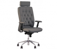 Кресло для руководителя CHESTER steel chrome (R HR)