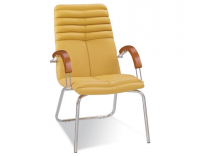 Кресло для руководителя GALAXY wood chrome CFA LB