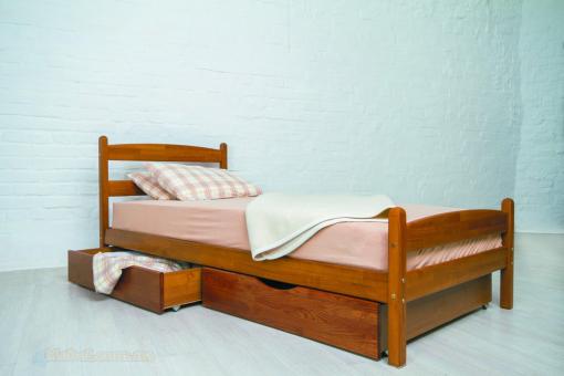 Ліжко Ліка без задньої спинки з ящиками(1900/2000*1400)