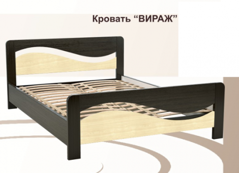 Кровать ВИРАЖ 1400*2000