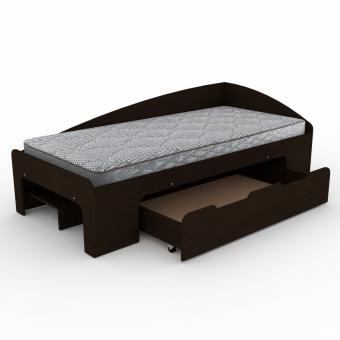 Кровать 90+1 - венге