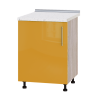Н600/Н79-600 мийка МОДЕРН - оранж + сонома