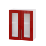 В600/ВВ06-600 сушка/витрины МОДЕРН - красный + белый