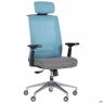 Кресло AMF SELF - светло-голубой, серый 