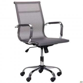 Кресло SLIM NET LB - серый 