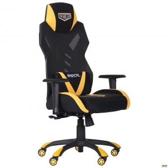 Кресло VR RACER RADICAL WREX - черный, желтый 