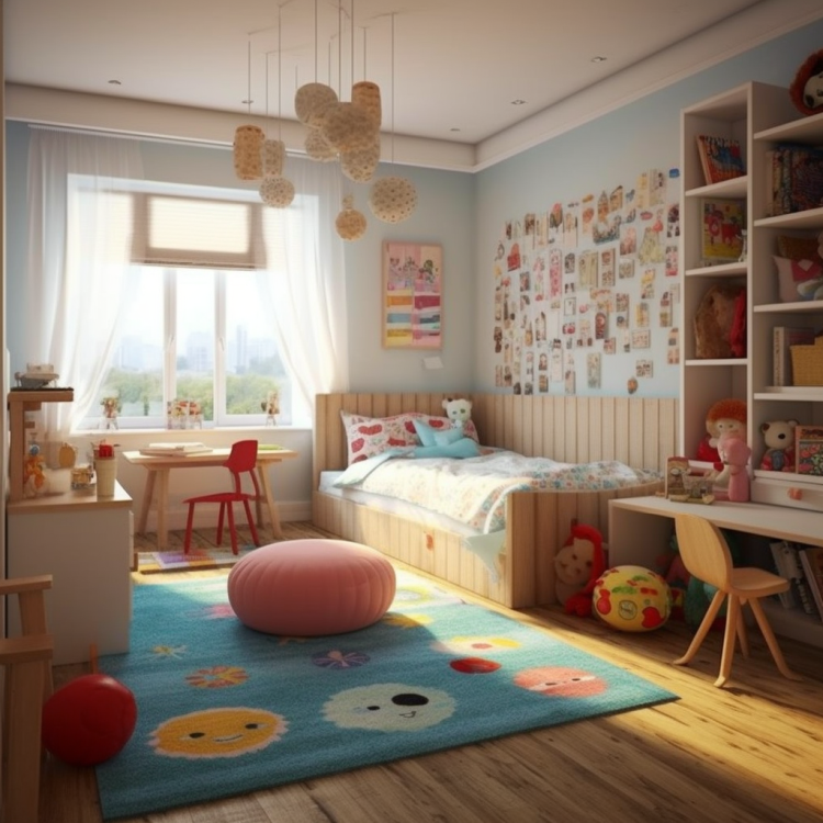 безпечна і функціональна дитяча кімната